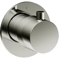 Hotbath Cobber thermostatische douchekraan afbouwdeel nikkel geborsteld