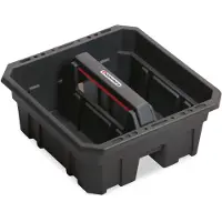 Kistenberg CARGO PLUS - Gereedschapsbak 30 KCA30 - Ergonomisch handvat - Zwart