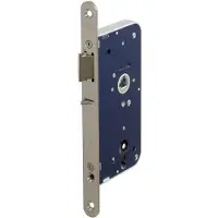 Lips 2426 Centraalslot | DM50mm | PC72mm | krukgat 8mm | voorplaat RVS 20x235mm afgerond | sluitplaat SPT2421 R | DR 2+4 - 7264601
