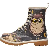 Dogo Hoge veterschoenen Owls Family