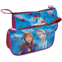 Disney Etui Frozen Ii 20 Cm Polyester Blauw/goud