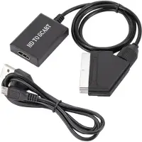 Dolphix HDMI (v) naar Scart (m) converter kabel / zwart - 1 meter