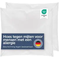Blumtal Kussensloop Anti-Huisstofmijt - Anti-allergie - 40 x 40 cm - Set van 2