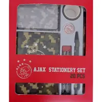Ajax Stationery Set - Schrijfwaren set - 20-DELIG - Washi Tapes - Notitieboekje - Potloden - Papierklemmen - Pen - Gum - Sticky Notes
