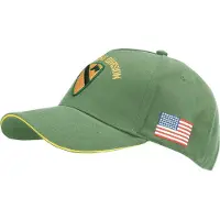 Fostex Garments - Baseball cap US Cavalry WWII 3D (kleur: Groen / maat: NVT)