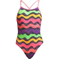 Funkita Tie Me Tight Eendelig badpak Meisjes 152 2023 Badmode