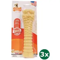 Nylabone dura chew peanutbutter voor harde bijters hypoallergeen 3x Vanaf 23 kg