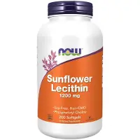 Now Lecithine 1200 mg - 200 softgels