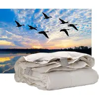 ISleep Donzen 4-Seizoenen Dekbed - 100% Dons - Eendendons - Eenpersoons - 140x200 cm