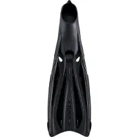 Tusa Solla - High-Performance full-foot duikvinnen met ForcElast-technologie en 20° angled blade design voor efficiënte voortstuwing - Zwart/Zwart - FF-23 - Maat XL (46–47) - (28–29,5 cm)