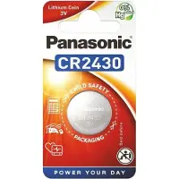 Panasonic CR 2430 Lithium Knoopcel Batterij 12 stuks