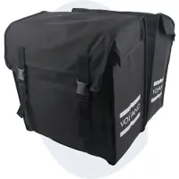 Voltano Dubbele Fietstas XXL - Zwart - 60 Liter