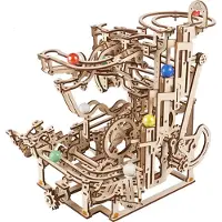 Ugears Houten 3D Model - Knikkerbaan Traptakel 315 stuks