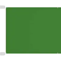 vidaXL Luifel verticaal 100x1200 cm oxford stof lichtgroen