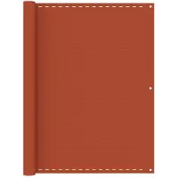 vidaXL Balkonscherm 120x500 cm HDPE oranje