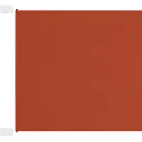 vidaXL Luifel verticaal 140x800 cm oxford stof terracottakleurig