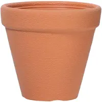 Prosperplast Plantenpot/bloempot Classic Garden - buiten/binnen - kunststof - terracotta - D40 x H41 cm - Plantenpotten