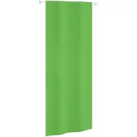 vidaXL Balkonscherm 100x240 cm oxford stof lichtgroen