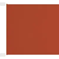 vidaXL Luifel verticaal 100x1200 cm oxford stof terracottakleurig