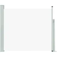 vidaXL Tuinscherm uittrekbaar 100x300 cm crème