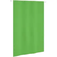 vidaXL Balkonscherm 160x240 cm oxford stof lichtgroen