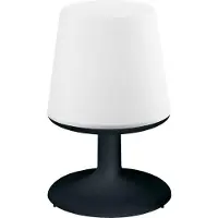 Koziol Light Light To Go, Lamp, Zaklamp, Verlichting, Thermoplastisch kunststof, Cosmos Black, 3799526