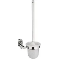 kela WC borstelhouder Lucido met Wandbevestiging Zilver