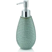 kela Zeepdispenser Dots Grijs/Bruin