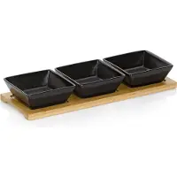 kela Schaal Philipa Zwart (Set van 3)