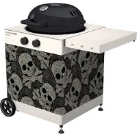 OUTDOORCHEF Barbecue Front Skull Paisly Multi Color