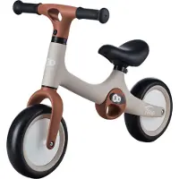 Kinderkraft TOVE Loopfiets - Voor Kinderen tot 25 kg - Verstelbaar Zadel, Niet-Punctie EVA Wielen, Lichtgewicht en Opvouwbaar - Beige