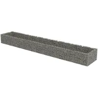 vidaXL Gabion plantenbak verhoogd 540x90x50 cm gegalvaniseerd staal