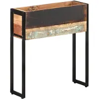 vidaXL Plantenbak 60x20x68 cm massief gerecycled hout