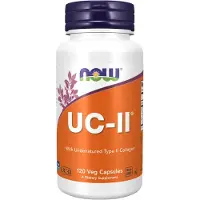 NOW,NOW Foods,NOW,NOW Foods UC-II Type II Collageen 40 mg | 120 Capsules | Kippenkraakbeenextract met niet-gedenatureerd type II collageen en calcium (120 Capsules)