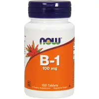 NOW,NOW Foods,NOW,NOW Foods Vitamine B-1 100mg - 100 tabl