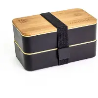 Yakiniku - BBQ Accessoire Bentobox - Kunststof - Zwart