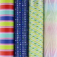 Benza Präsenta 2 cadeaupapier - Assortiment inpakpapier - 500 x 70 cm - 4 rollen
