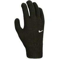 Nike Swoosh Knit Gloves 2.0 Kids Zwart