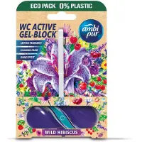 Ambi Pur 2+2 Gratis: Toiletblok Wild Hibiscus