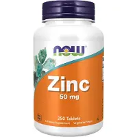 Now Zink 50 mg tabletten (250 Tabletten) - mineralen, zink - zink - zink