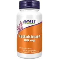 Now Nattokinase 100 mg (120 Capsules) - enzymen - enzymen