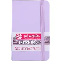 Talens schetsblok 9x14cm - 80 vellen - roze
