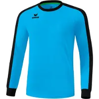 Erima Retro Star Voetbalshirt Lange Mouw Heren - Curaçao / Zwart | Maat: S