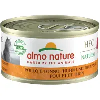 Almo nature HFC Natural kippenborst natvoer kat (70 g) 24 x 70 g