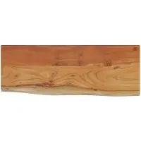 vidaXL Wandschap rechthoekig natuurlijke rand 50x20x3,8 cm acaciahout