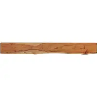 vidaXL Wandschap rechthoekig natuurlijke rand 180x20x3,8 cm acaciahout