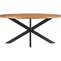 LivingFurn Eetkamertafel Rocky Ovaal 160cm