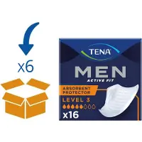 Tena Men (Active Fit) Level 3 | 6 pakken van 16 stuks