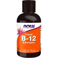 Now Vitamine B-12 Liquid - 59 ml