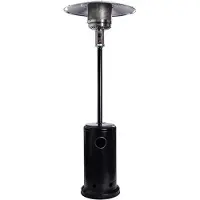 Lizzely Garden & Living Heater terrasverwarmer zwart 13.000 watt op gas